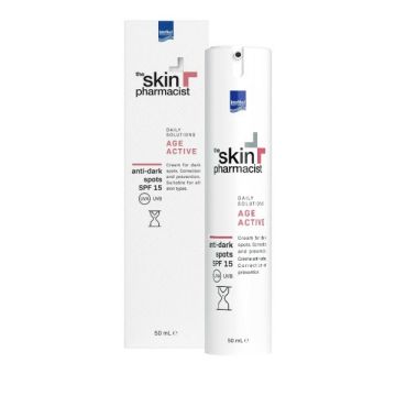 INTERMED The Skin Pharmacist Αge Active Anti-Dark Spots SPF15 Κρέμα για τις Δυσχρωμίες & τις Πανάδες 50ml