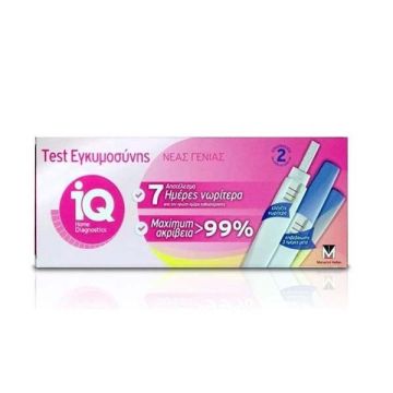 IQ HOME ΤΕΣΤ ΕΓΚΥΜΟΣΥΝΗΣ ΠΡΟΩΡΗΣ ΑΝΙΧΝΕΥΣΗΣ 2 τμχ