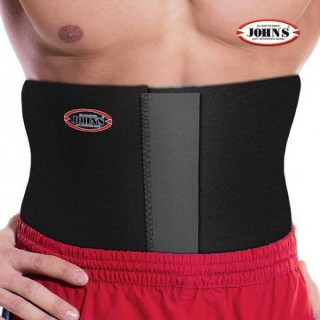 John's Ζώνη Ορθοπεδική Lumbo Wrap Around Black Line One Size S-XL (120211)