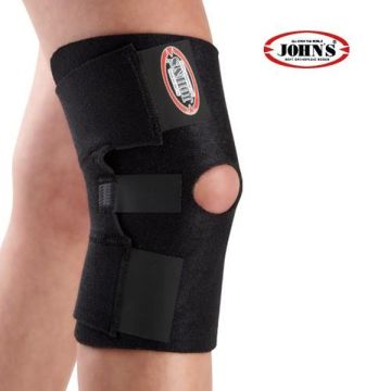 John's Επιγονατίδα Wrap Around Black Line One Size 120215
