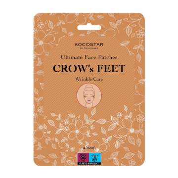 Kocostar Ultimate Face Patches Crow's Feet Wrinkle Care Αντιρυτιδικά Επιθέματα Ματιών 4 ζευγάρια