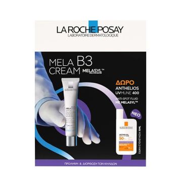 La Roche Posay Promo Mela B3 SPF30 Κρέμα Προσώπου Κατά Των Κηλίδων 40ml & Anthelios UVMUNE 400 Anti-Dark Spot Fluid Αντηλιακό Προσώπου SPF50+ 15ml