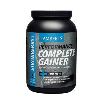 Lamberts Performance Complete Gainer με Γεύση Φράουλα 1.816kg