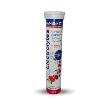 Lamberts Electrolytes με Γεύση Βατόμουρο 13 αναβράζοντα δισκία