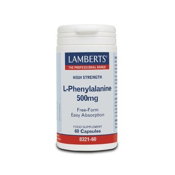 Lamberts L-Phenylalanine 500mg 60 caps