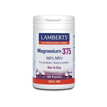 Lamberts Magnesium 375 180 tabs