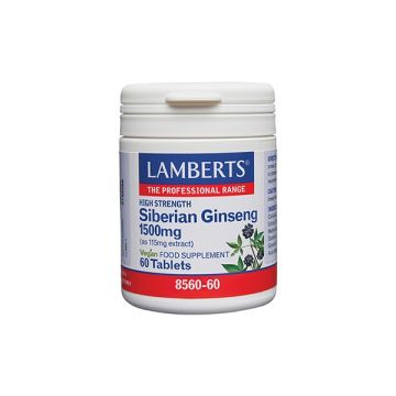 Lamberts Siberian Ginseng 1500 mg 60 tabs