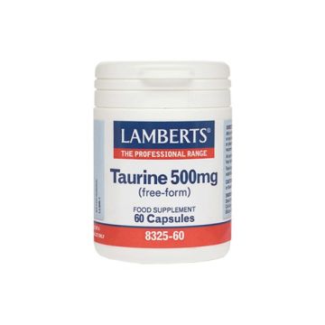 Lamberts Taurine 500mg 60 caps