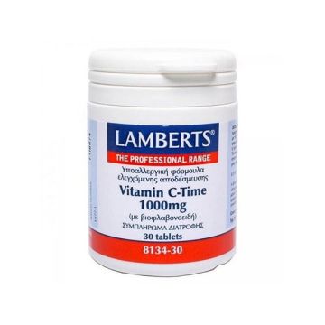 Lamberts Vitamin C Time Release 1000mg 30 tabs