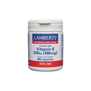 Lamberts Natural Form Vitamin E 250iu 100 caps
