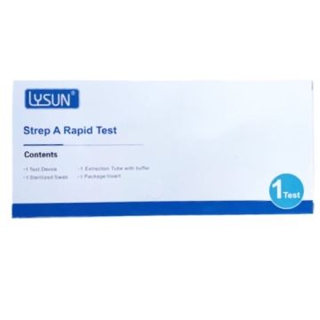 Lysun Strep A Rapid Test Στρεπτόκοκκο 1τμχ