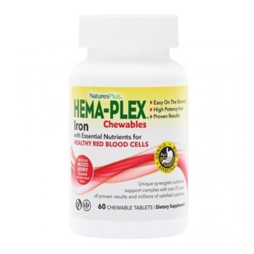 Natures Plus Hema Plex Iron 60chew.tabs