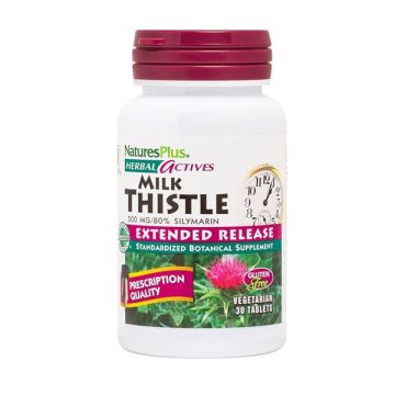 Natures Plus Milk Thistle 500mg 30tabs