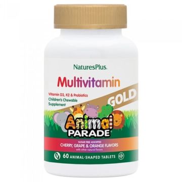 Natures Plus Animal Parade Gold Multivitamin 60chew.tabs