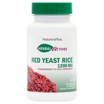 Natures Plus Red Yeast Rice 1200mg 60vcaps