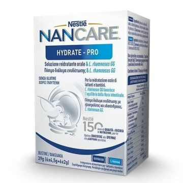 Nestle NanCare Hydrate-Pro Συμπλήρωμα Διατροφής Κατάληλο Για Βρέφη 39gr