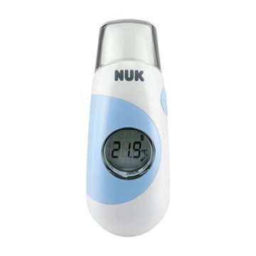 Nuk Flash Ψηφιακό Θερμόμετρο Μετώπου με Υπέρυθρες Κατάλληλο για Μωρά Γαλάζιο 
