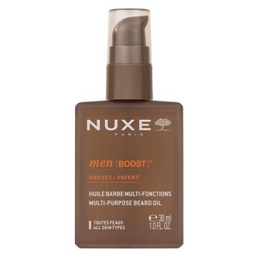 Nuxe Men Boost Multi-Purpose Beard Oil Ξηρό Έλαιο για Γένια & Μουστάκι 30ml