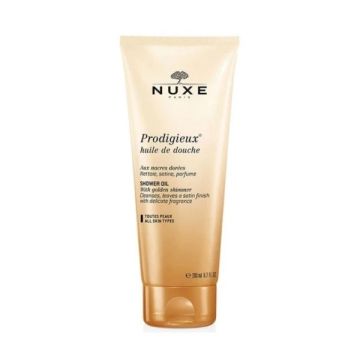 Nuxe Prodigieux Huile de Douche Ντελικάτο Αφρόλουτρο για Μεταξένια Αίσθηση 200ml