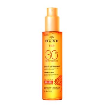 Nuxe Sun Tanning Sun Oil SPF30 Λάδι Μαυρίσματος για Πρόσωπο & Σώμα 150ml