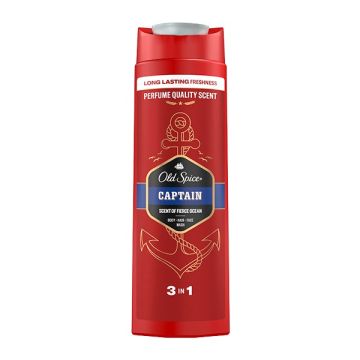 OLD SPICE CAPTAIN SHOWER GEL & SHAMPOO 2 IN 1 400ml