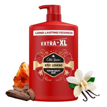 Old Spice Epic Legend Extra-XL 3-In-1 Shower Gel 1lt