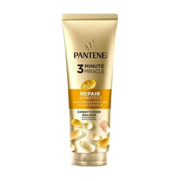 Pantene Pro-V 3 Minute Miracle Κρέμα Μαλλιών για Αναδόμηση & Προστασία 220ml