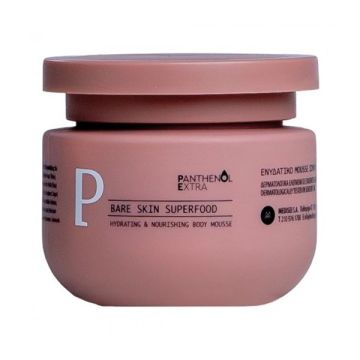Panthenol Extra Bare Skin Superfood Ενυδατική Mousse Σώματος 230ml