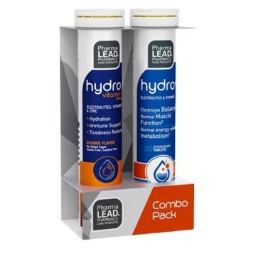 Pharmalead Combo Pack Hydro Vitamic C & Hydro 2x20eff.tabs