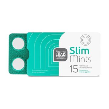 Pharmalead Slim Mints Food Supplement 15 Παστίλιες
