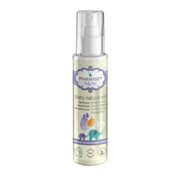 PHARMASEPT BABY NATURAL OIL 100ML 100% ΦΥΣΙΚΟ ΕΝΥΔΑΤΙΚΟ ΛΑΔΙ ΓΙΑ ΤΟ ΣΩΜΑ & ΤΟ ΠΡΟΣΩΠΟ ΤΟΥ ΜΩΡΟΥ BOX