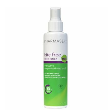 Pharmasept Bite Free Max Insect Lotion Ενισχυμένη Εντομοαπωθητική Λοσιόν σε Μορφή Σπρέι για Κουνούπια & Κρότωνες 100ml