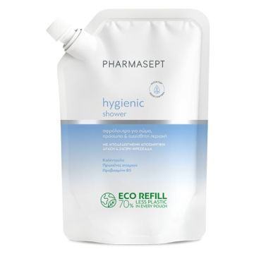 Pharmasept Hygienic Shower Refill Aνταλλακτικό Αφρόλουτρο για Σώμα, Πρόσωπο & Ευαίσθητη Περιοχή 900ml