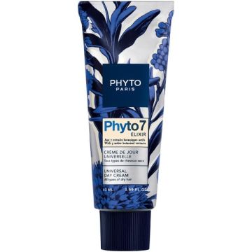 Phyto 7 Elixir Leave-In Κρέμα Θρέψης & Λείανσης Μαλλιών για Ξηρά Μαλλιά 50ml