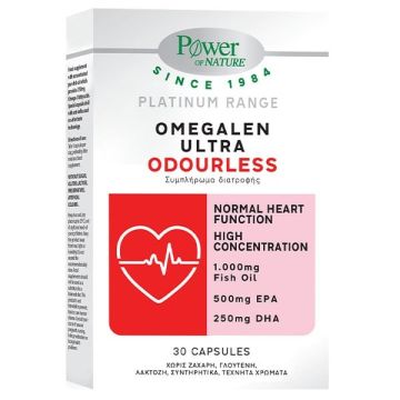 Power Health Platinum Range Omegalen Ultra Odourless 30caps