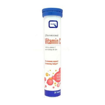 Quest Naturapharma Vitamin C 1000mg with Rosehips & Rutin 20 αναβράζοντα δισκία