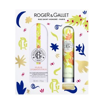 Roger&Gallet Εορταστικό XMAS Set Fleur d'Osmanthus Wellbeing Fragrant Water Άρωμα 30ml + Δώρο Κρέμα Χεριών 30ml