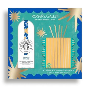 Roger & Gallet Promo Vanille Soleil Eau Parfumée Bienfaisante Γυναικείο Άρωμα 30ml + Αρωματικό Χώρου 