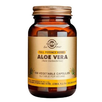 SOLGAR ALOE VERA 520MG VEGICAPS 100S