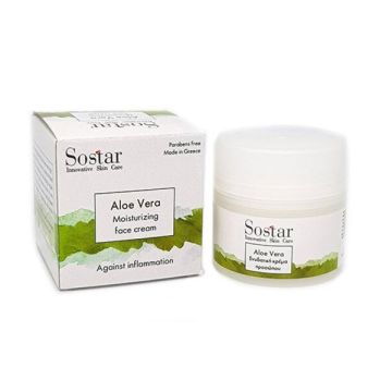 Sostar Focus Ενυδατική κρέμα Προσώπου με Αλόη 50ml 