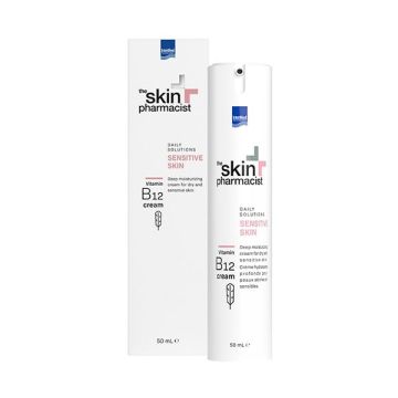 The Skin Pharmacist Sensitive Skin B12 Cream Ενυδατική Κρέμα Προσώπου για Ξηρές - Ευαίσθητες Επιδερμίδες, 50ml
