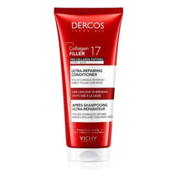 Vichy Dercos Collagen 17 Filler Conditioner Κατά της Τριχόπτωσης & του Σπασίματος 200ml