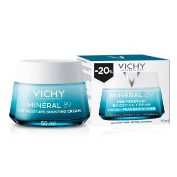 Vichy Promo -20% Mineral 89 72h Ενυδατική Κρέμα Προσώπου 50ml