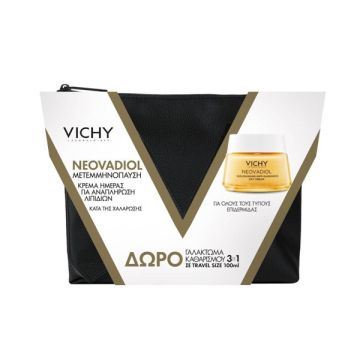Vichy Promo Neovadiol Κρέμα Ημέρας Για Γυναίκες Στην Μετεμμηνόπαυση 50ml + Δώρο Γαλάκτωμα Καθαρισμού 3 Σε 1 100ml